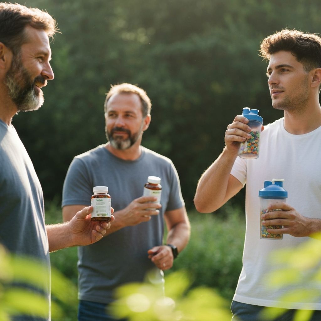 Nahrungsergänzungsmittel für Männer im Alltag